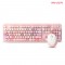 아이리버 EQwear-Q150 키보드 무선 마우스 세트(쥬얼리 핑크)